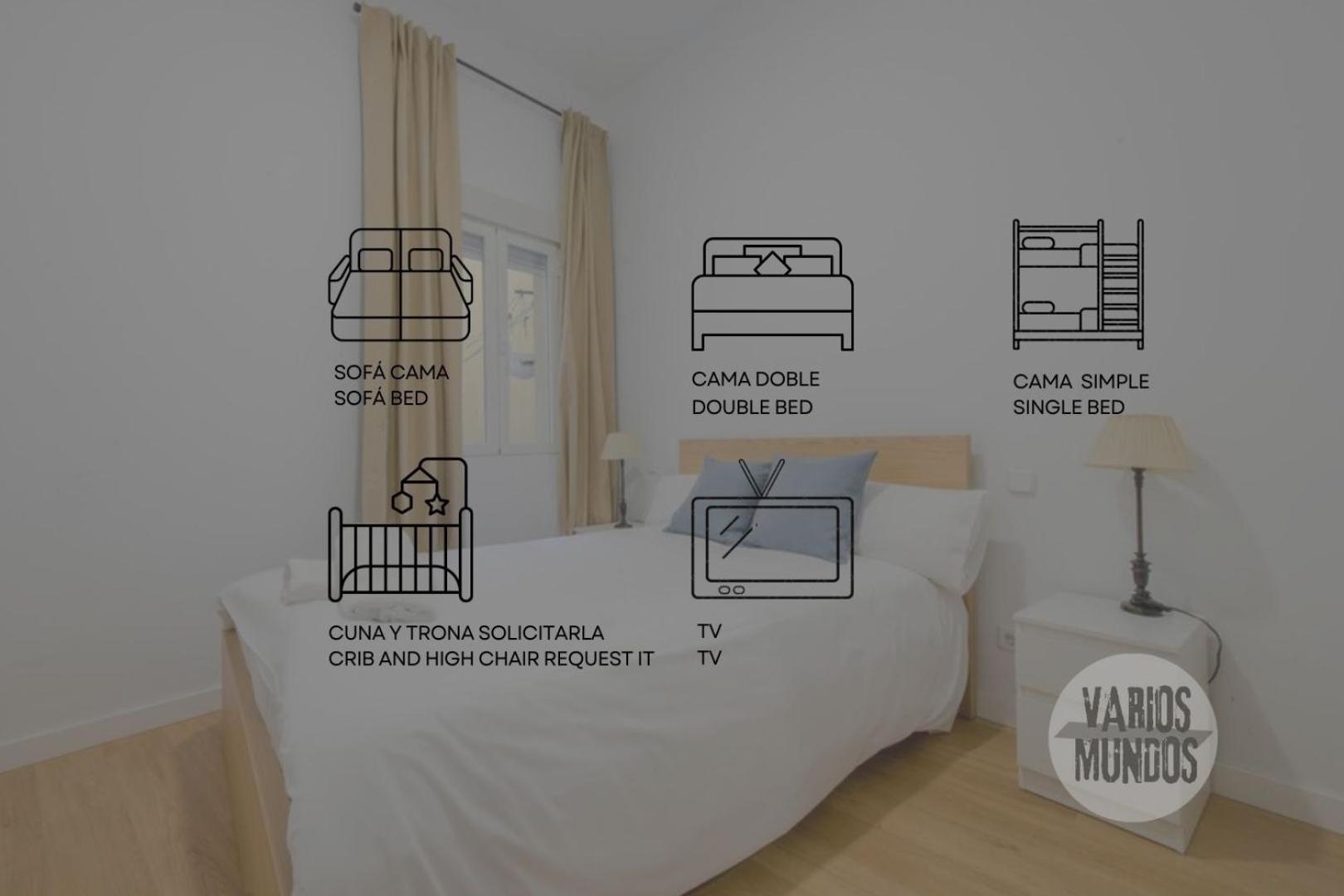 Acogedor Apt Para 5Pax En El Corazon De Chamberi Madryt Zewnętrze zdjęcie